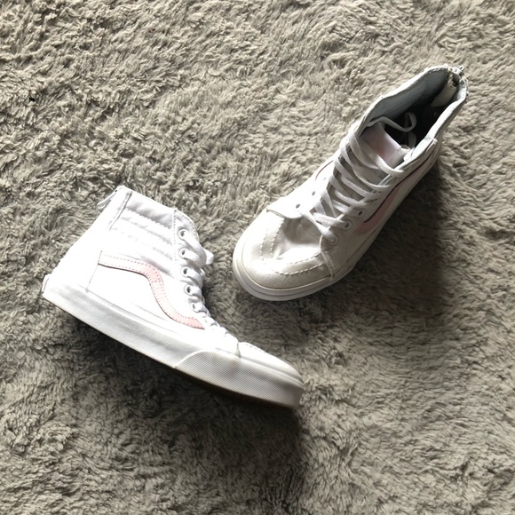 girl high top vans shoes